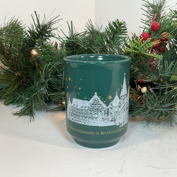 Bernkastel-Kues 2009 Christmas Market Weihnachtsmarkt Glühwein Frosted Mug  8 Oz - Picture 4 of 7